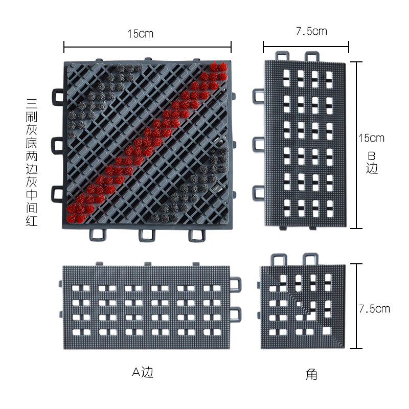 门外拼装式刮砂防滑垫-地垫厂家
