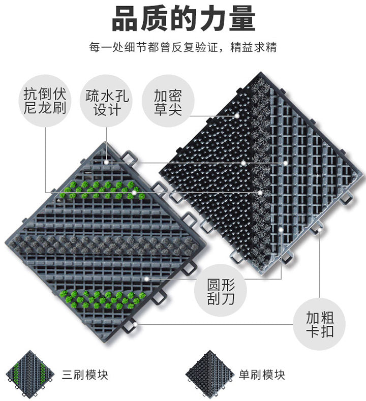 雨雪天仍旧在摔跤么，快来看看三合一地垫和铝合金地垫这两款宝贝吧