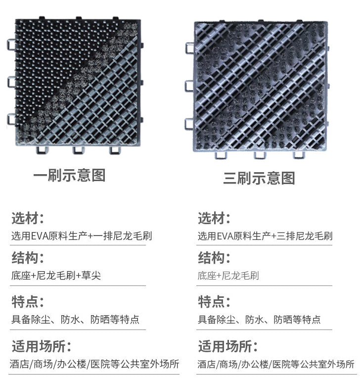 只做进口EVA原材料的门口地垫-地垫厂家